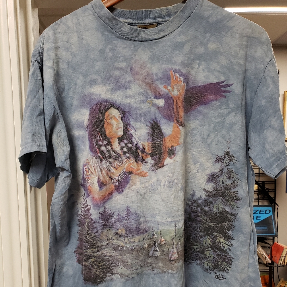 Vintage The Mountain Men's T-Shirt, Size L